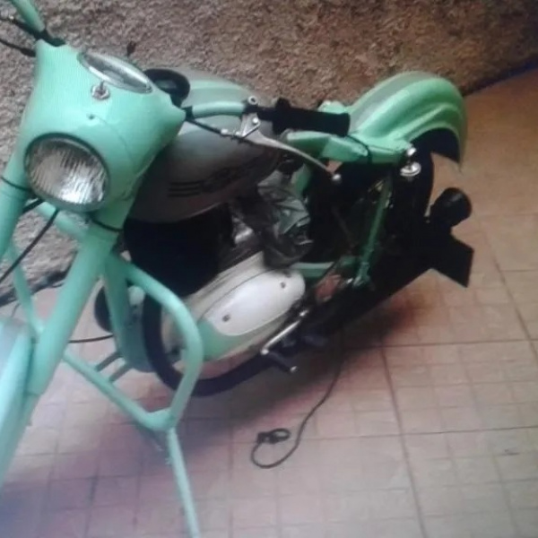 Jawa 1951 Motocicleta Antiga De Coleçao